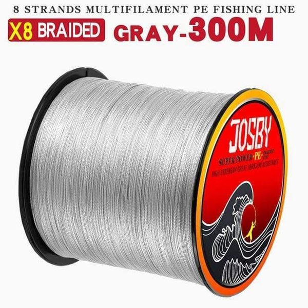Planet Gates X8-300M-Gray / 1.0 300M 500M 1000M  8 Strands 10-78LB New PE Braided Fishing Wire Multifilament Super Strong Fishing Line Japan Multicolour