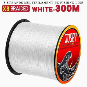 Planet Gates X8-300M-White / 1.0 300M 500M 1000M  8 Strands 10-78LB New PE Braided Fishing Wire Multifilament Super Strong Fishing Line Japan Multicolour