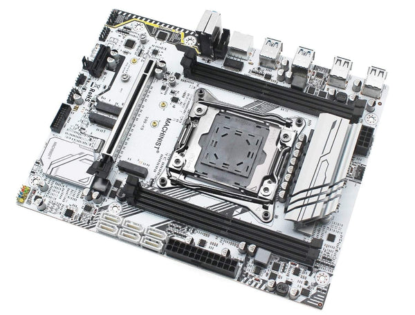Planet Gates X99 desktop motherboard LGA 2011-3 set kit with xeon E5 2630L V3 processor and 16G(2*8G) DDR4 RAM memory mainboard X99-K9