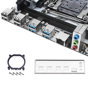 Planet Gates X99 desktop motherboard LGA 2011-3 set kit with xeon E5 2630L V3 processor and 16G(2*8G) DDR4 RAM memory mainboard X99-K9
