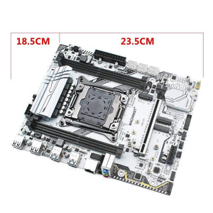 Planet Gates X99 desktop motherboard LGA 2011-3 set kit with xeon E5 2630L V3 processor and 16G(2*8G) DDR4 RAM memory mainboard X99-K9
