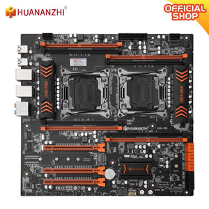 Planet Gates X99 F8D X99 Motherboard Intel Dual CPU X99 LGA 2011-3 E5 V3 DDR4 RECC 256GB M.2 NVME NGFF USB3.0 E-ATX Server