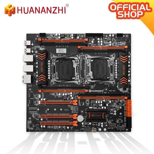 Planet Gates X99 F8D X99 Motherboard Intel Dual CPU X99 LGA 2011-3 E5 V3 DDR4 RECC 256GB M.2 NVME NGFF USB3.0 E-ATX Server