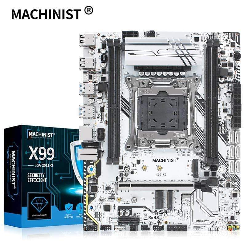 Planet Gates X99 Motherboard LGA 2011-3 support Intel Xeon E5 V3&V4 processor Four channels DDR4 RAM SATA/NVME M.2 slot X99-K9