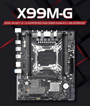 Planet Gates X99 Motherboard with Intel XEON E5 2620 V3 2*8G DDR4 RECC memory  GTX960 4GB and COOLER combo kit set Comparable