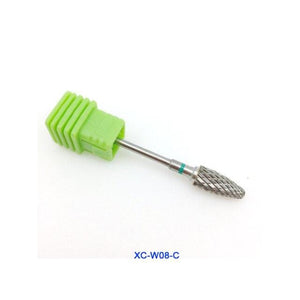 Planet Gates XC-W08-C 28 Type Carbide Nail Drill Bits For Electric Drill Manicure Machine Accessory Tungsten Nails Milling Cutter Nail Files Art Tools