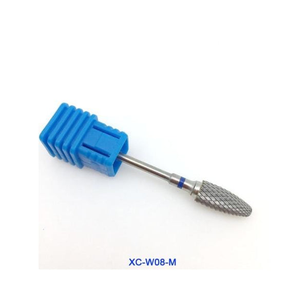 Planet Gates XC-W08-M 28 Type Carbide Nail Drill Bits For Electric Drill Manicure Machine Accessory Tungsten Nails Milling Cutter Nail Files Art Tools