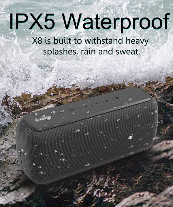 Planet Gates XDOBO X8 5.0 Bluetooth 60W Portable Speaker Deep Bass Soundbar with IPX5 Waterproof Speaker 360° Surround Sound Voice Assistant