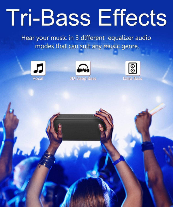 Planet Gates XDOBO X8 5.0 Bluetooth 60W Portable Speaker Deep Bass Soundbar with IPX5 Waterproof Speaker 360° Surround Sound Voice Assistant