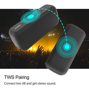 Planet Gates XDOBO X8 5.0 Bluetooth 60W Portable Speaker Deep Bass Soundbar with IPX5 Waterproof Speaker 360° Surround Sound Voice Assistant