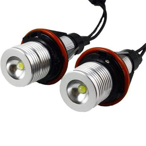 Planet Gates Xenon white E39 led angel eyes halo light bulb headlight for bmw e39 e83 x3 e53 x5 e60 car led marker angel eyes