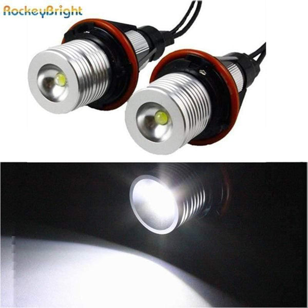 Planet Gates Xenon white E39 led angel eyes halo light bulb headlight for bmw e39 e83 x3 e53 x5 e60 car led marker angel eyes