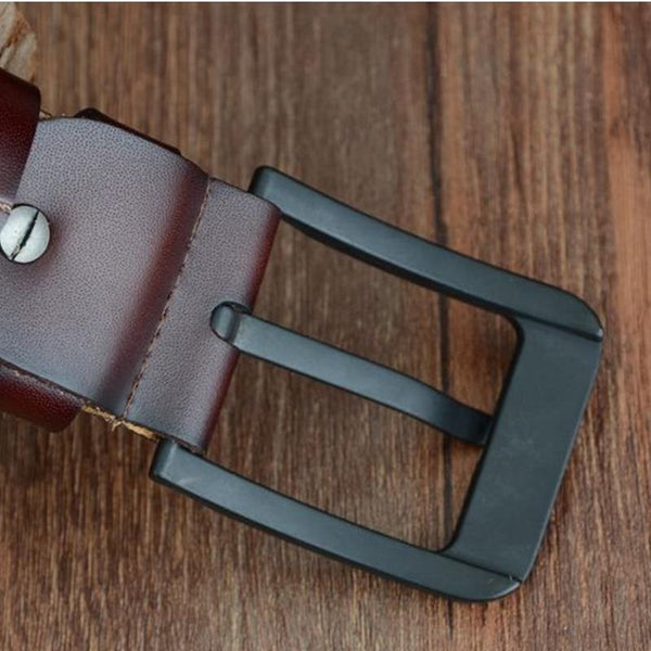 Planet Gates XF010 black / 100cm Fashion male belt cow genuine leather belts hot sale strap pin buckle black brown coffee waistband free shipping