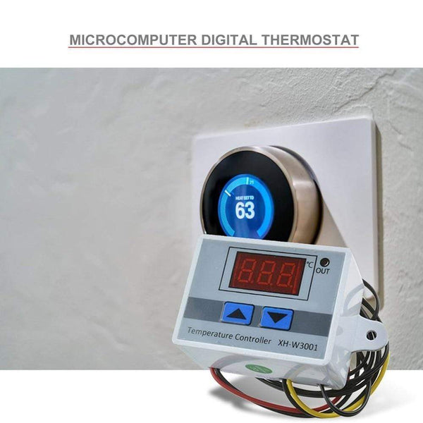 Planet Gates Xh-W3001 Digital Thermostat Temperature Switch Microcomputer Temperature Controller Temperature Control Switch