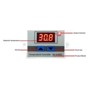 Planet Gates Xh-W3001 Digital Thermostat Temperature Switch Microcomputer Temperature Controller Temperature Control Switch