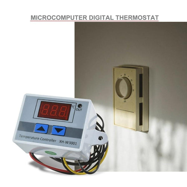 Planet Gates Xh-W3001 Digital Thermostat Temperature Switch Microcomputer Temperature Controller Temperature Control Switch