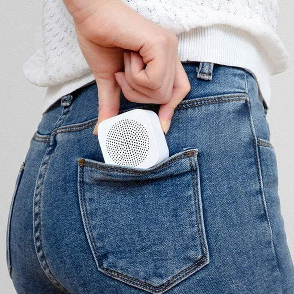 Planet Gates Xiaomi AI Bluetooth Speaker Mini Wireless HD Quality Portable Speaker Column Mic Hands Free Call AI Bluetooth 5.0 Sound Box