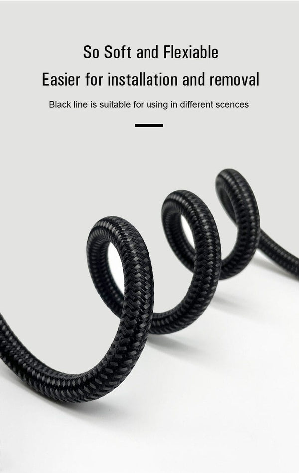 Planet Gates XLR to XLR Microphone Cable Male to Female 2M 5M 10M Balanced XLR 3Pin Nylon Braided for Audio Mixer Amplifiers  2 Pack