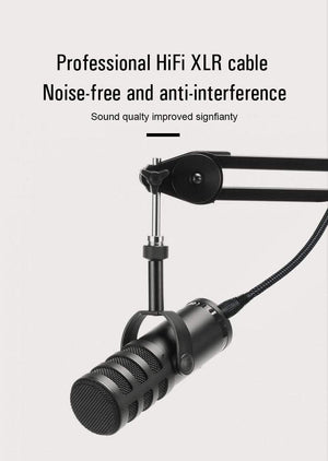 Planet Gates XLR to XLR Microphone Cable Male to Female 2M 5M 10M Balanced XLR 3Pin Nylon Braided for Audio Mixer Amplifiers  2 Pack