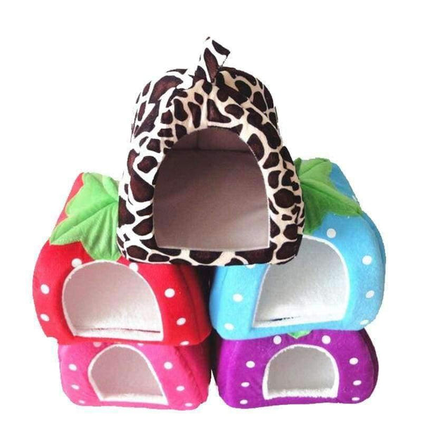 Planet Gates XPBBL006 / L 36x36x38cm Fashion Soft Dog House,Strawberry Shape,Lovely Dog Bed,Warm Corduroy Cute Cat House,Pet Bed For Cat And Small Dogs