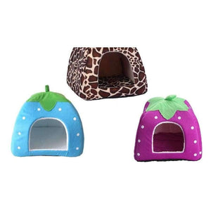 Planet Gates XPBBL006 / L 36x36x38cm Fashion Soft Dog House,Strawberry Shape,Lovely Dog Bed,Warm Corduroy Cute Cat House,Pet Bed For Cat And Small Dogs