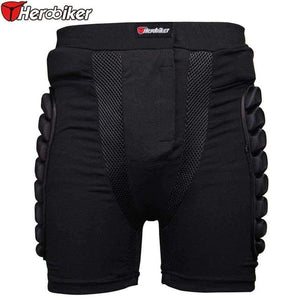 Planet Gates XS Black Short Protective Hip Butt Pad Ski Skate Snowboard Skating Skiing Protection Drop Resistance Roller Padded Shorts