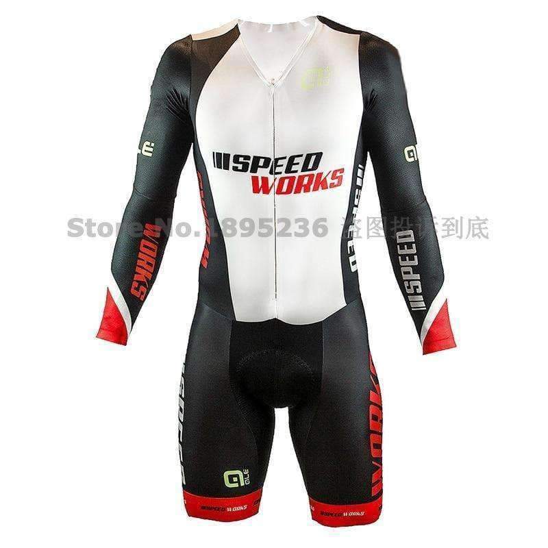 Planet Gates XS Cycling Skinsuit Men's Triathlon Sports Cycling Clothing with 3D gel pad Ropa De Ciclismo Maillot tights sportwear