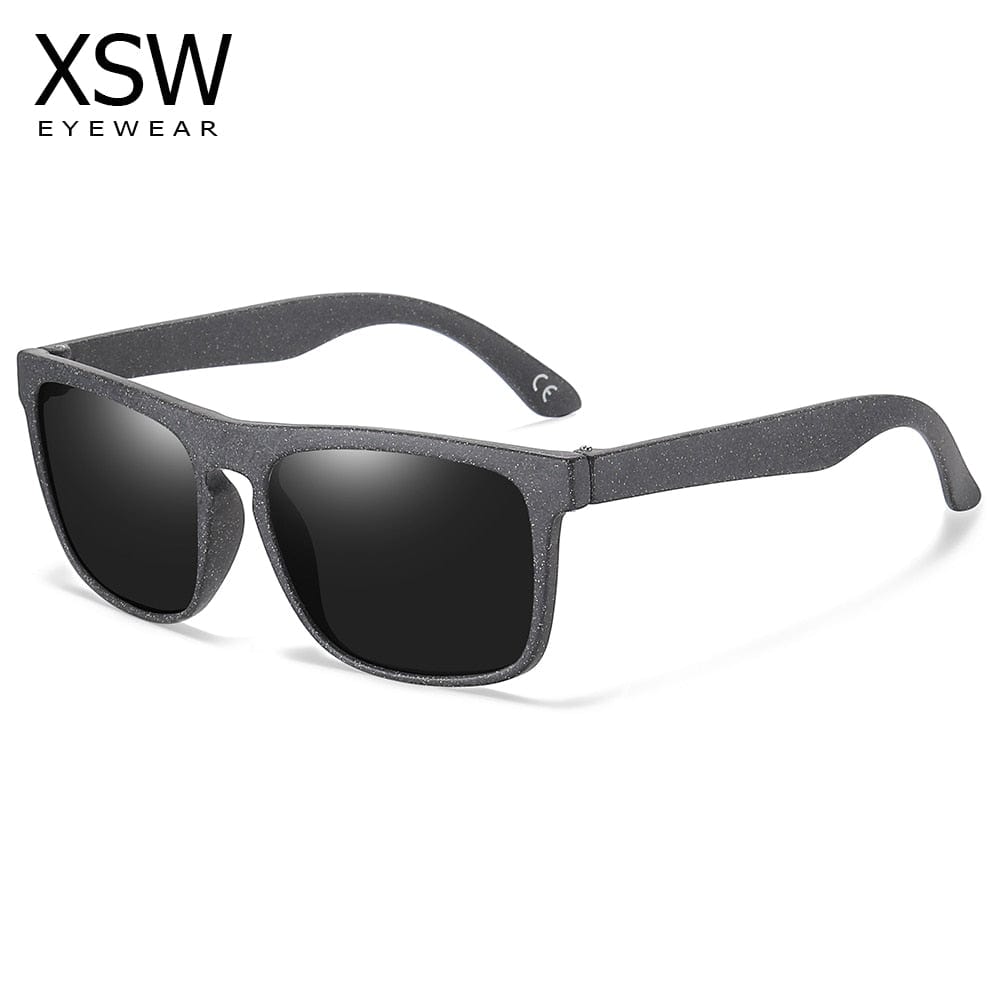 Planet Gates XSW brand design wooden retro square oval square men's and women's sunglasses Glasses  Wheat straw sunglases UV400 7021