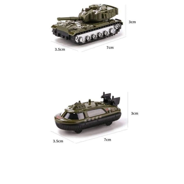 Planet Gates XY240-1 Military Series Diecast Metal Alloy Model Toy Car Model Cars Vehicle Set Collection Toys For Children Set of 3Pcs 1:64