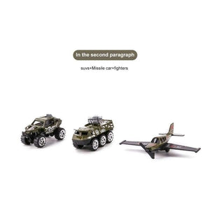 Planet Gates XY240-1 Military Series Diecast Metal Alloy Model Toy Car Model Cars Vehicle Set Collection Toys For Children Set of 3Pcs 1:64