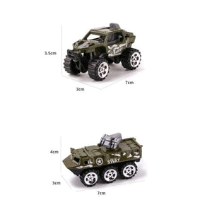 Planet Gates XY240-1 Military Series Diecast Metal Alloy Model Toy Car Model Cars Vehicle Set Collection Toys For Children Set of 3Pcs 1:64