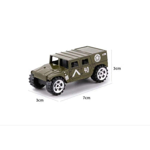 Planet Gates XY240-1 Military Series Diecast Metal Alloy Model Toy Car Model Cars Vehicle Set Collection Toys For Children Set of 3Pcs 1:64