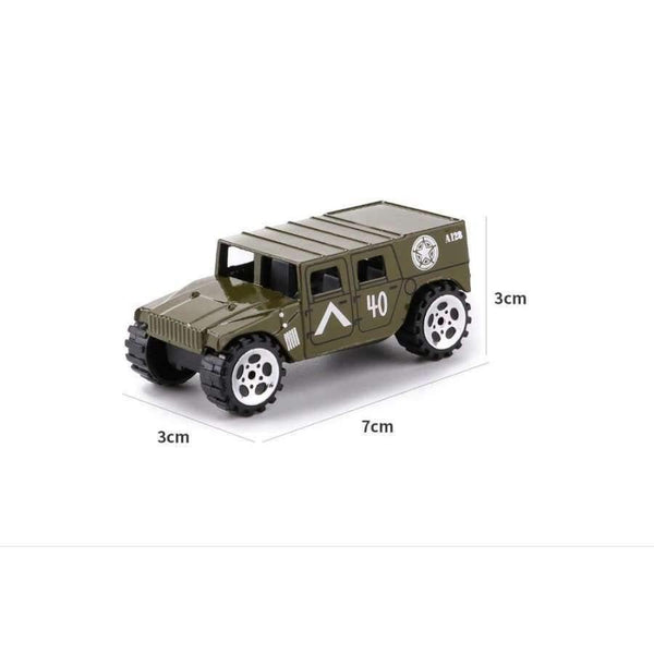 Planet Gates XY240-1 Military Series Diecast Metal Alloy Model Toy Car Model Cars Vehicle Set Collection Toys For Children Set of 3Pcs 1:64