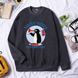 Planet Gates Y04-Dark Gray / XXL Mother Runaway Men Brand Hoodies Sweatshirt Autumn Winter Crewneck Round Collar Pullover Streetwear Tracksuit