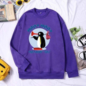 Planet Gates Y04-Purple / XL Mother Runaway Men Brand Hoodies Sweatshirt Autumn Winter Crewneck Round Collar Pullover Streetwear Tracksuit