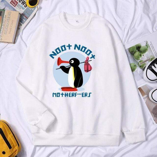 Planet Gates Y04-White / XL Mother Runaway Men Brand Hoodies Sweatshirt Autumn Winter Crewneck Round Collar Pullover Streetwear Tracksuit