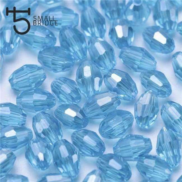 Planet Gates Y105ab / 4x6 mm 70pcs 4*6mm Czech Faceted Black Glass Rice Beads for Making Jewelry Necklace Women Diy Perles Oval Shape Crystal Beads Wholesale Y102