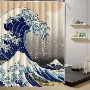 Planet Gates Y107 / 90X180CM Summer  Fresh Beach Shower Curtain Blue  Sky Pattern 3d Print Curtain for Bathroom Decor Product Bathroom Curtain Liner Drape