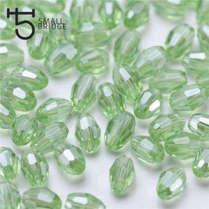 Planet Gates Y107ab / 4x6 mm 70pcs 4*6mm Czech Faceted Black Glass Rice Beads for Making Jewelry Necklace Women Diy Perles Oval Shape Crystal Beads Wholesale Y102