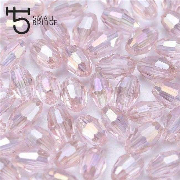 Planet Gates Y114ab / 4x6 mm 70pcs 4*6mm Czech Faceted Black Glass Rice Beads for Making Jewelry Necklace Women Diy Perles Oval Shape Crystal Beads Wholesale Y102