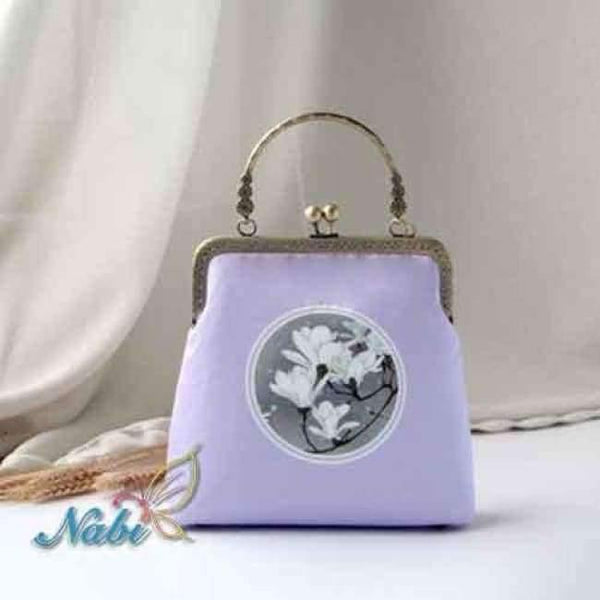 Planet Gates Y1853 / 20x20x6.5cm Sewing Art  Diy Craft Cherry Hand Bag Size 20X20X6.5CM Handmade Free Cutting Felt Material DIY Packag