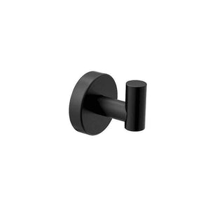 Planet Gates Y19009-2 Bathroom Hardware Set Black Robe Hook Single Towel Bar Robe Hook Paper Holder Bathroom Accessories Y38124-2