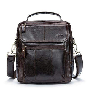 Planet Gates Y8870coffee logo / China Men Shoulder Bag Men's Genuine Leather Casual Male Crossbody Bags Leather Bag for Men Messenger Leather Men's Bags 8870