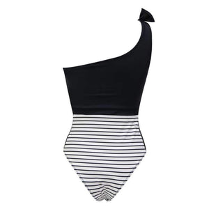 Planet Gates YA17001D1 / S One Piece Swimsuit Women 2018 Summer Beachwear Lace One Shoulder Swimwear Bathing Suits Bodysuit Monokini Swimsuit