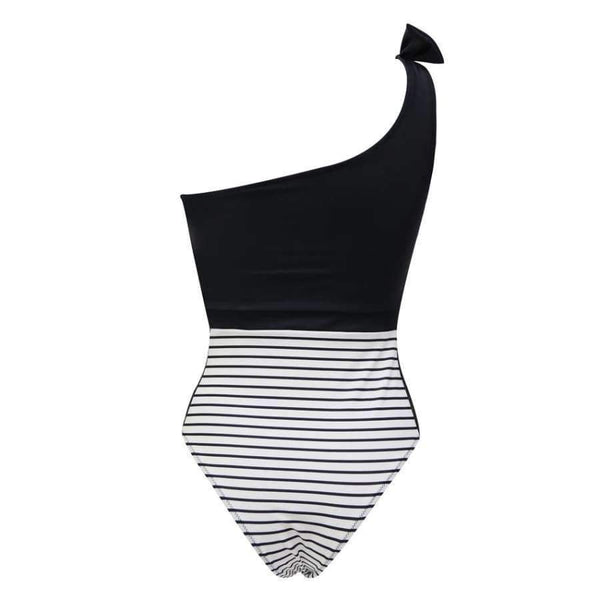 Planet Gates YA17001D1 / S One Piece Swimsuit Women 2018 Summer Beachwear Lace One Shoulder Swimwear Bathing Suits Bodysuit Monokini Swimsuit