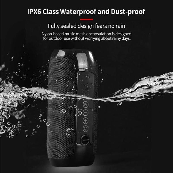 Planet Gates YABA Waterproof Bluetooth Speaker Outdoor Rechargeable Wireless Speakers Portable Soundbar Subwoofer Loudspeaker TF MP3 Built-in