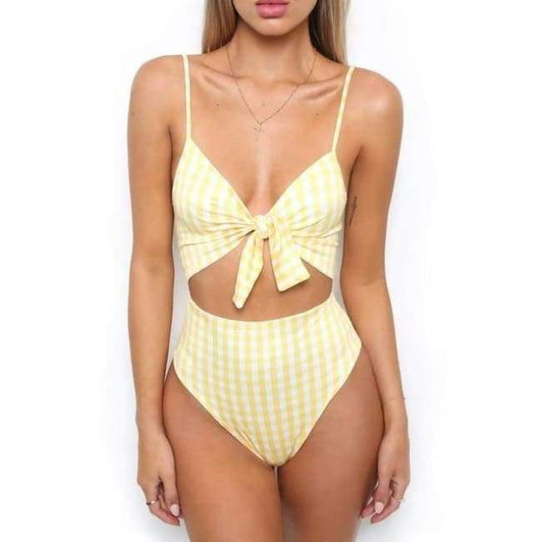 Planet Gates YE / L One Piece Swimsuit Women Bathing Suit Halter Swimwear Bodysuit Floral Piece Swimwear Beach Swimming Suit for Women Monokini