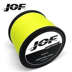 Planet Gates Yellow / 1.0 1000M PE Braided Fishing Line 4 strands 18 28 35 40 50 60 80LB Multifilament Fishing Line