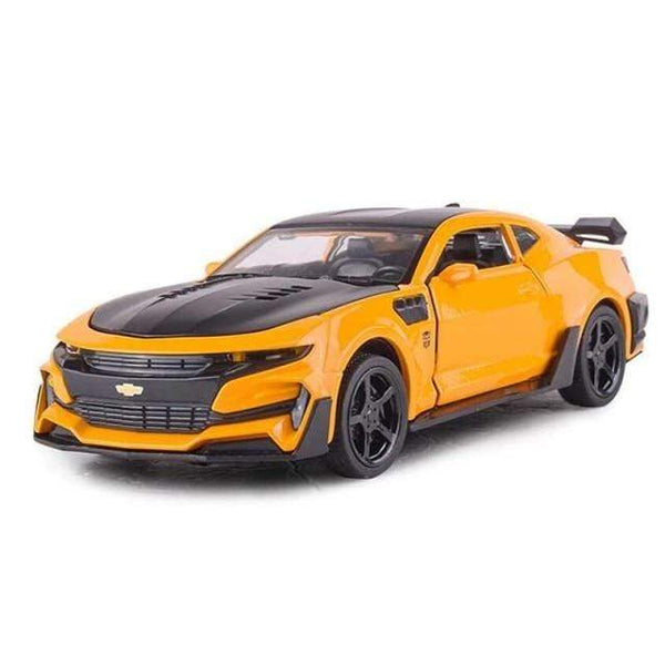 Planet Gates Yellow 1/32 1/36 Diecasts & Toy Vehicles Chevrolet Camaro Toy Car Model Collection Alloy Car Toys For Children Christmas Gift машинки