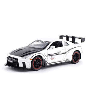 Planet Gates Yellow 1:32 NISSAN GT-R Alloy Car Model Diecasts & Toy Vehicles Toy Cars Kid Toys For Children Gifts Boy Toy